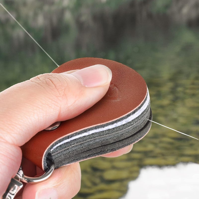 sf. 3 in 1 Fly Fishing Fly line Leader Straightener and Line Cleaner with Zinger Retractor - Image 5